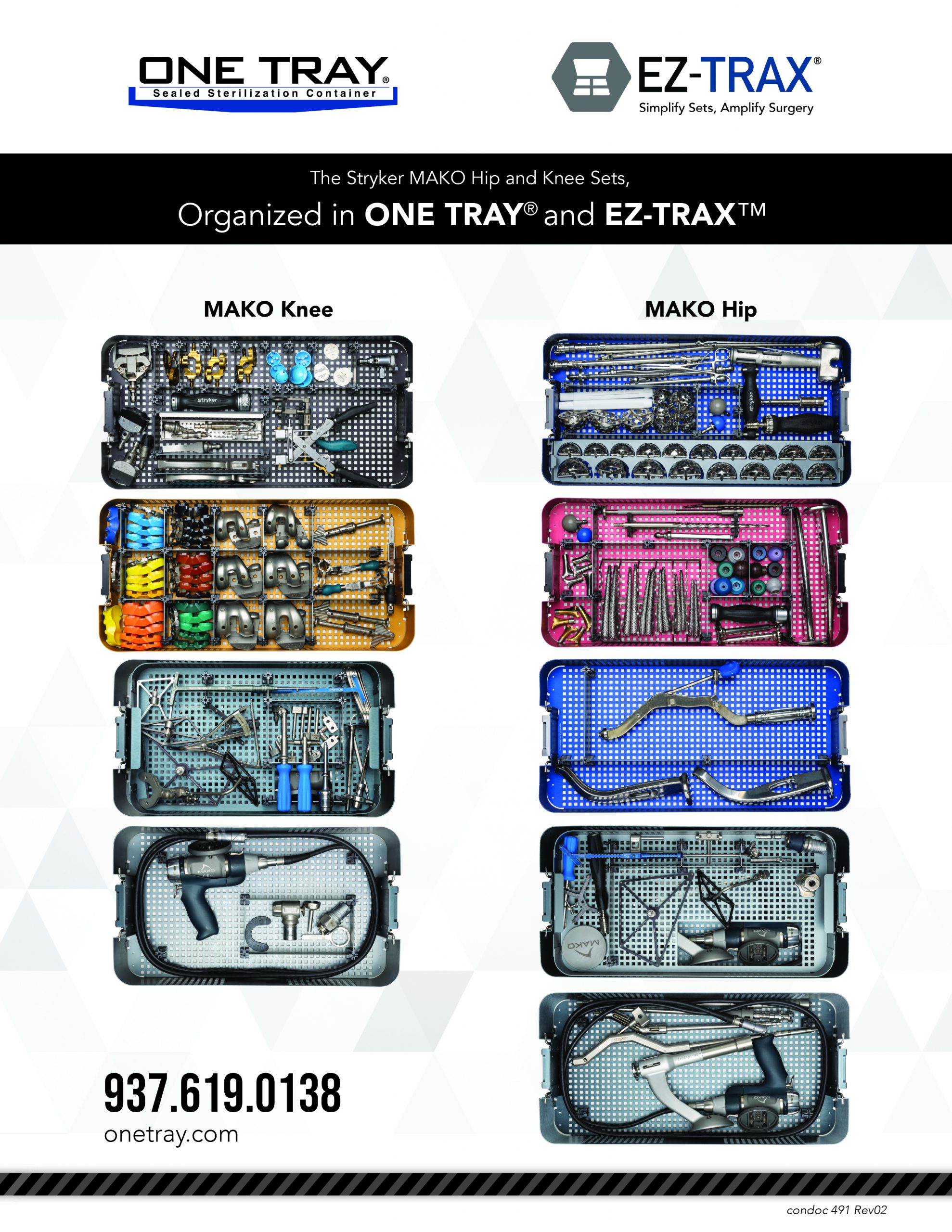 Condoc 491_MAKO Sets in OT and EZ_Rev02